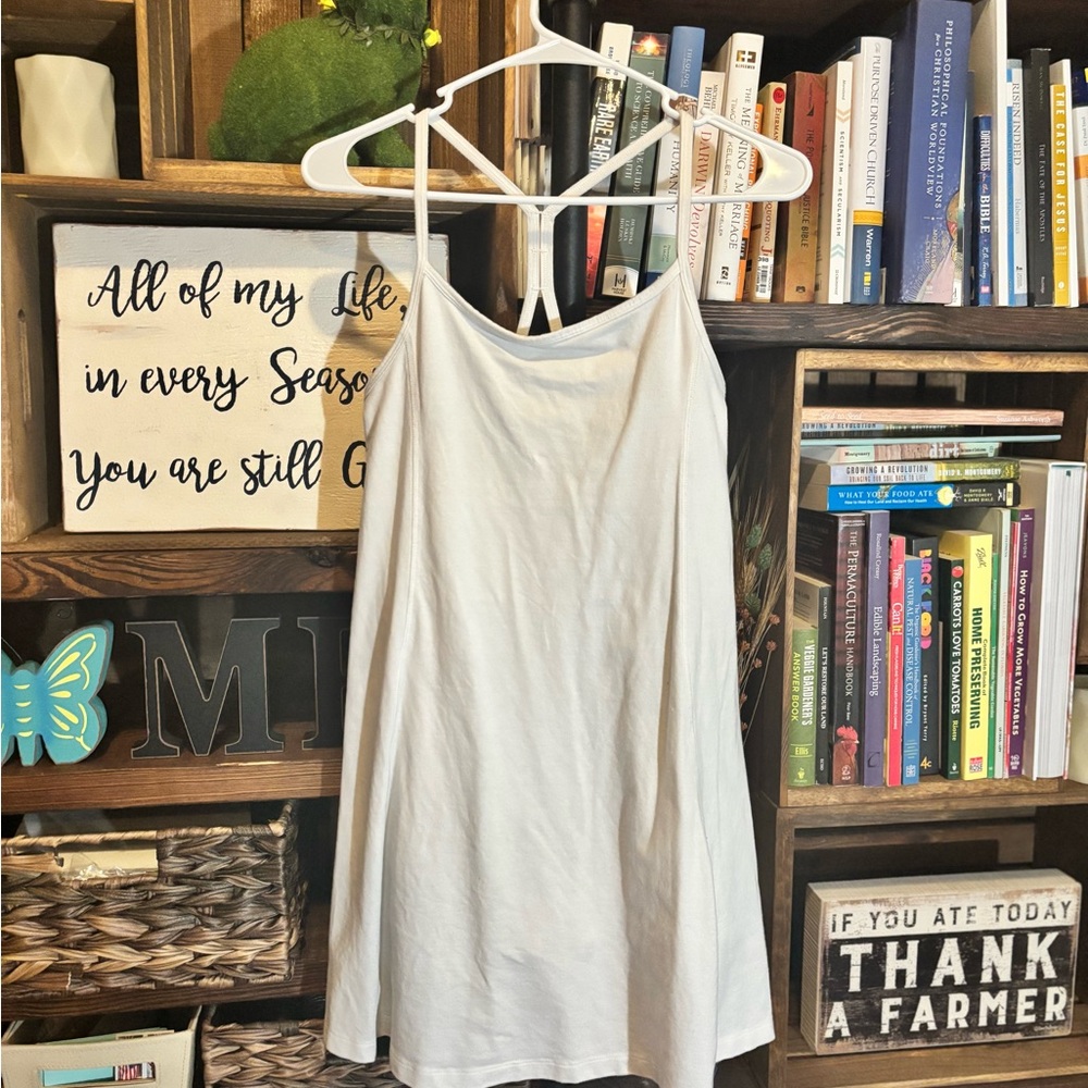 Elegant White Spaghetti Strap Top